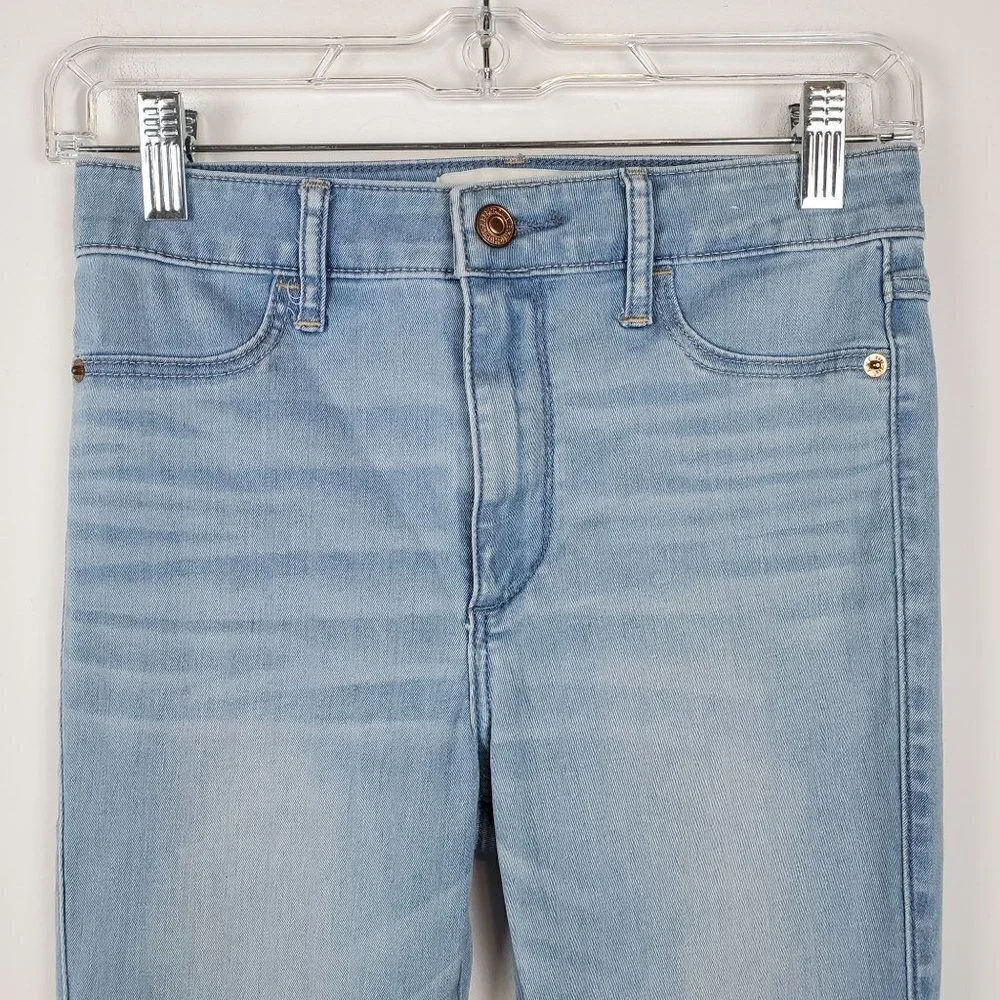 Abercrombie & Fitch Jean Legging Womens 2‎ High Rise Skinny Cotton stretch Denim